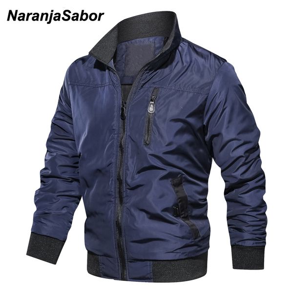naranjasabor new men's jacket casual silm fit jacket 2019 autumn male solid color stand collar mens brand clothing n529, Black;brown
naranjasabor new men's jacket casual silm fit jacket 2019 autumn male solid color stand collar mens brand clothing n529, Black;brown