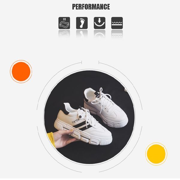 little white shoes female 2020 board shoes spring and summer new wild girl korean casual women's shoes, Black