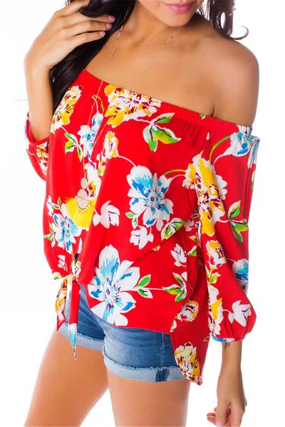 женский цветочный принт с коротким рукавом 3/4 с короткими рукавами и открытыми плечами, White
женский цветочный принт с коротким рукавом 3/4 с короткими рукавами и открытыми плечами, White