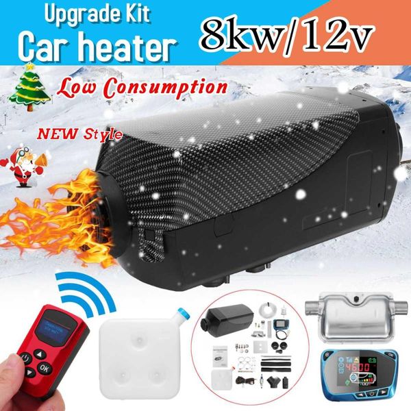 

8000w air diesels heater 8kw 12v car heater for trucks motor-homes boats bus +lcd monitor switch +remote control