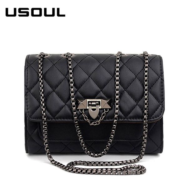 usoul 2020 women messenger bags ladies diamond lattice pu leather hand bag woman chain buckle shoulder bag sac main femme
usoul 2020 women messenger bags ladies diamond lattice pu leather hand bag woman chain buckle shoulder bag sac main femme