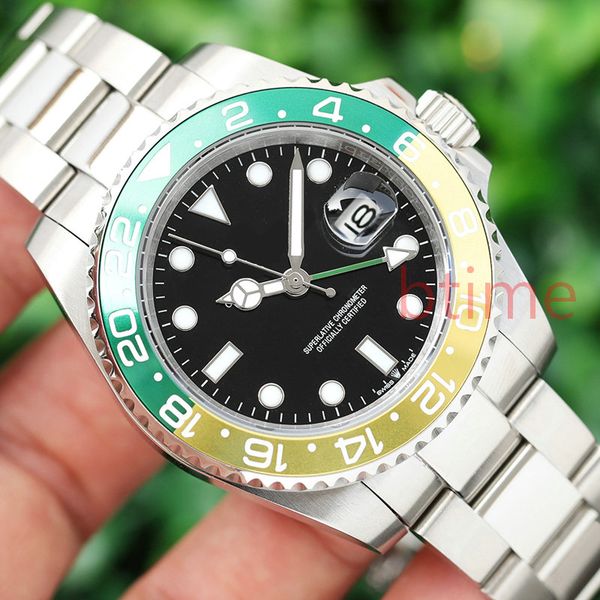 new gmt ceramic bezel mens mechanical ss automatic movement watch sports self-wind men watches wristwatches btime, Slivery;brown
new gmt ceramic bezel mens mechanical ss automatic movement watch sports self-wind men watches wristwatches btime, Slivery;brown