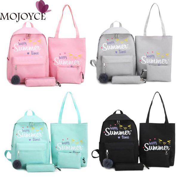 women backpack letter print canvas shoulder bags clutch pen bags backpacks small fresh fashion men bag schoolbag set
women backpack letter print canvas shoulder bags clutch pen bags backpacks small fresh fashion men bag schoolbag set