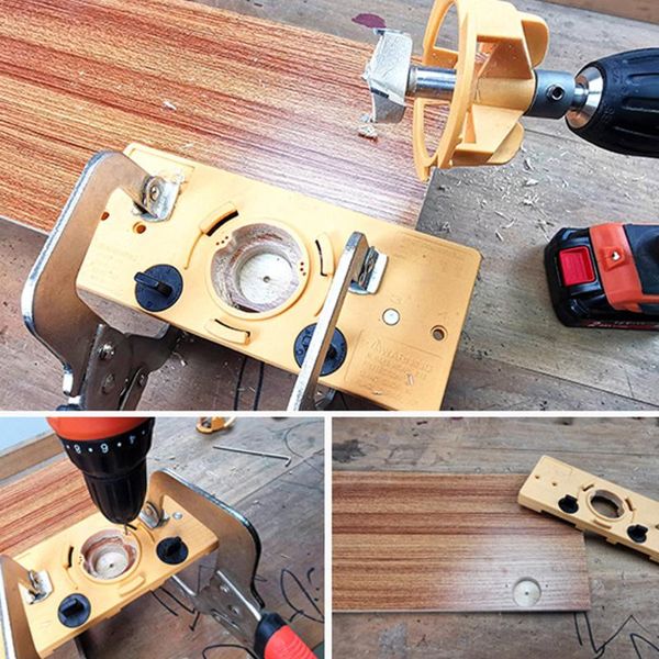 new concealed 35mm cup style hinge boring jig drill guide set door hole template for carpenter woodworking diy tools
new concealed 35mm cup style hinge boring jig drill guide set door hole template for carpenter woodworking diy tools