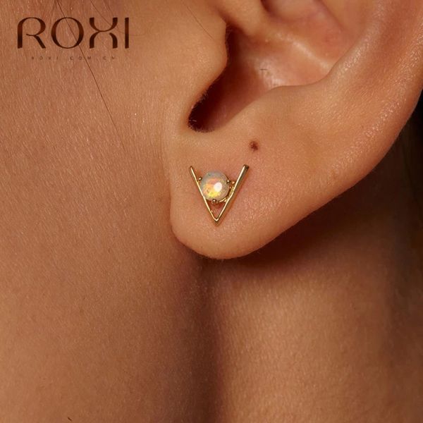roxi white fire opal stud earrings for women small geometric cute earings fashion jewelry 2019 new korean earrings girls gifts, Golden;silver
roxi white fire opal stud earrings for women small geometric cute earings fashion jewelry 2019 new korean earrings girls gifts, Golden;silver