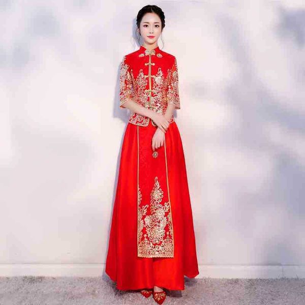 ethnic clothing 2021 red cheongsam qipao dresses long chinese traditional wedding dress oriental gowns bride traditions
ethnic clothing 2021 red cheongsam qipao dresses long chinese traditional wedding dress oriental gowns bride traditions