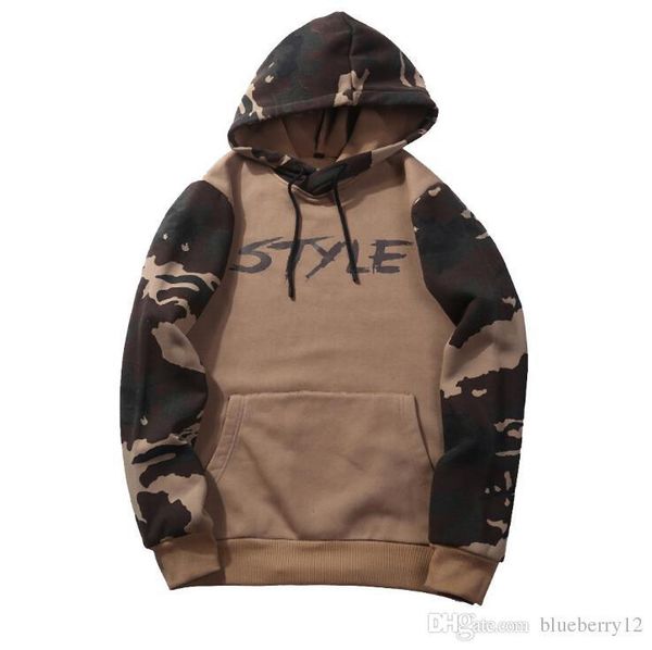 2018 new mens camo sweatshirt euro size hoodies style letter printed hooded pullover fashion street sweatshirt, Black
2018 new mens camo sweatshirt euro size hoodies style letter printed hooded pullover fashion street sweatshirt, Black