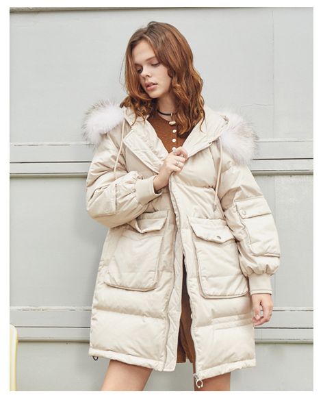 winter 2018 women's clothing new zipper hooded collar pocket in the long warm and thick down jacket 90204, Black
winter 2018 women's clothing new zipper hooded collar pocket in the long warm and thick down jacket 90204, Black