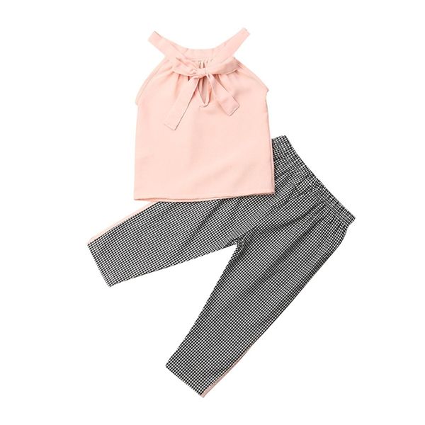 new toddler kid baby girl sleeveless chiffon vest plaid pants trousers outfit clothes 2019 summer baby girl 1-5y, White
new toddler kid baby girl sleeveless chiffon vest plaid pants trousers outfit clothes 2019 summer baby girl 1-5y, White