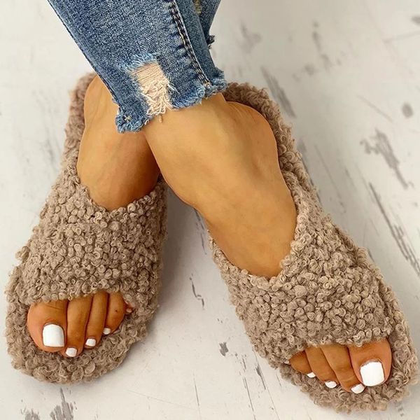 women girls cute cotton short plush flat slippers casual shoes indoor outdoorfuury wool strappy winter fashion slippers women, Black
women girls cute cotton short plush flat slippers casual shoes indoor outdoorfuury wool strappy winter fashion slippers women, Black