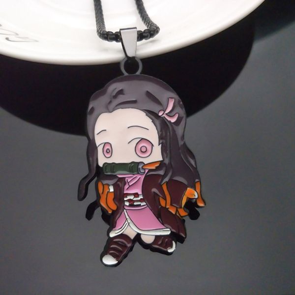 anime demon slayer: kimetsu no yaiba kamado tanjirou cosplay necklace fashion anime pendant chain choker accessories gift, Silver
anime demon slayer: kimetsu no yaiba kamado tanjirou cosplay necklace fashion anime pendant chain choker accessories gift, Silver