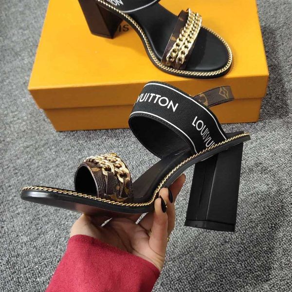 New french ummer brand women 039 hoe leather chain high heeled women 039 roman andal ladie ca ual hoe 35 41 ize
New french ummer brand women 039 hoe leather chain high heeled women 039 roman andal ladie ca ual hoe 35 41 ize