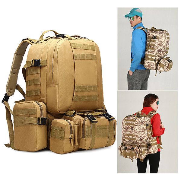 hunting 50l backpack,4 in 1 large tactical backpack, 600d nylon army camo molle survival camping hiking backpack
hunting 50l backpack,4 in 1 large tactical backpack, 600d nylon army camo molle survival camping hiking backpack