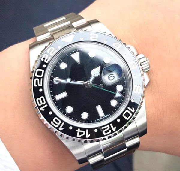 2020 sale silver mens watch automatic movement watch men ceramic bezel black face stainless steel wristwatch solid clasp sapphire glass #1, Slivery;brown
2020 sale silver mens watch automatic movement watch men ceramic bezel black face stainless steel wristwatch solid clasp sapphire glass #1, Slivery;brown