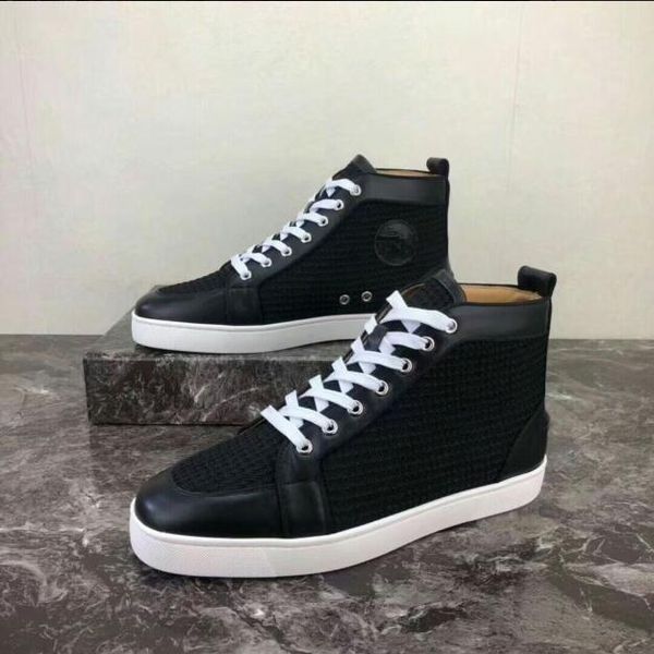 Spring new leather casual shoes high-top flat white black lace casual shoes youth men and women wild training sports shoes free shippini
Spring new leather casual shoes high-top flat white black lace casual shoes youth men and women wild training sports shoes free shippini