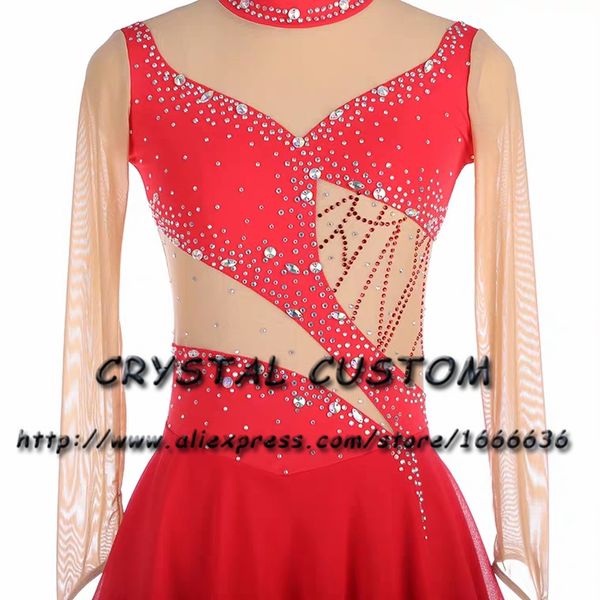 figure skating dress new brand ice skating dresses custom-made for competition dr4850, Black;red
figure skating dress new brand ice skating dresses custom-made for competition dr4850, Black;red