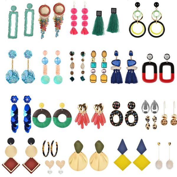 zmzy fashion lot mixed random vintage drop earrings for women statement earrings metal pendant trend fashion jewelry, Silver
zmzy fashion lot mixed random vintage drop earrings for women statement earrings metal pendant trend fashion jewelry, Silver