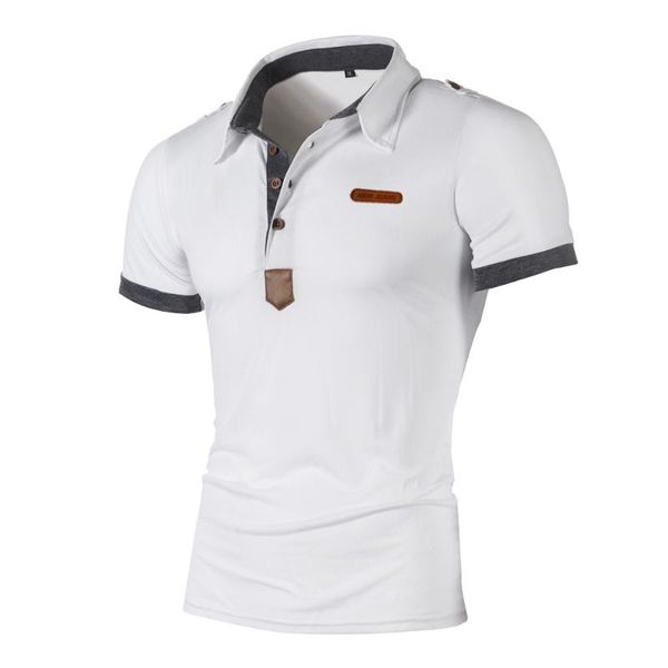 fashion personality men's casual slim short sleeve letter t shirt blouse, White;black
fashion personality men's casual slim short sleeve letter t shirt blouse, White;black