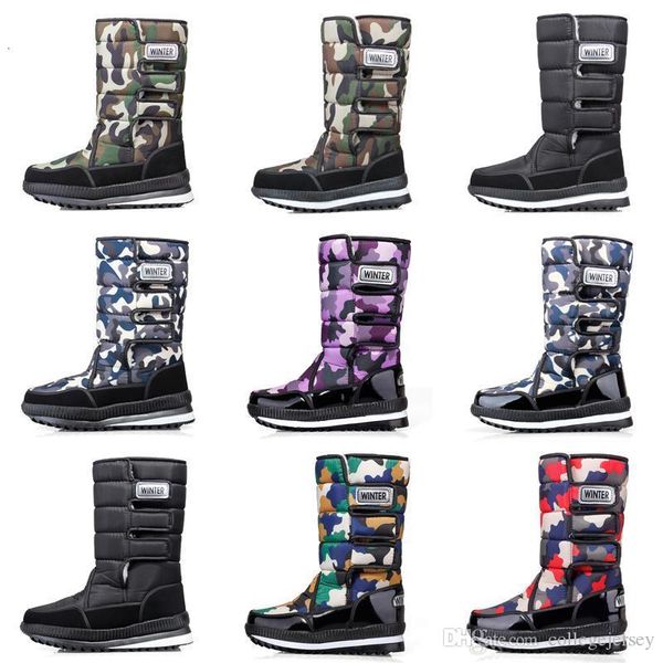 luxury designer women men boots over the knee thigh high mens snow winter boots waterproof platform booties 36-46 wholesale
luxury designer women men boots over the knee thigh high mens snow winter boots waterproof platform booties 36-46 wholesale