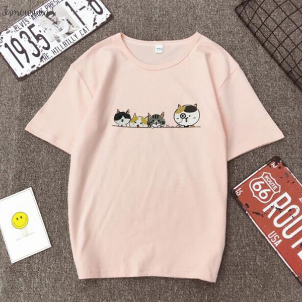летняя футболка четыре маленький мультфильм crew neck cat печати с коротким рукавом o шеи женщины топы сыпучие футболочку женщины, White
летняя футболка четыре маленький мультфильм crew neck cat печати с коротким рукавом o шеи женщины топы сыпучие футболочку женщины, White