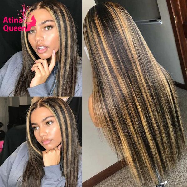 ombre 360 lace frontal wig honey blonde colored human hair wigs bleached knots highlight black women 13x6 remy lace front wig, Black;brown
ombre 360 lace frontal wig honey blonde colored human hair wigs bleached knots highlight black women 13x6 remy lace front wig, Black;brown