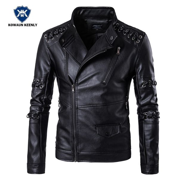 winter pu leather coat men's stand collar black motorcycle leather jacket male casual slim faux fur jacket zipper outwear 5xl
winter pu leather coat men's stand collar black motorcycle leather jacket male casual slim faux fur jacket zipper outwear 5xl