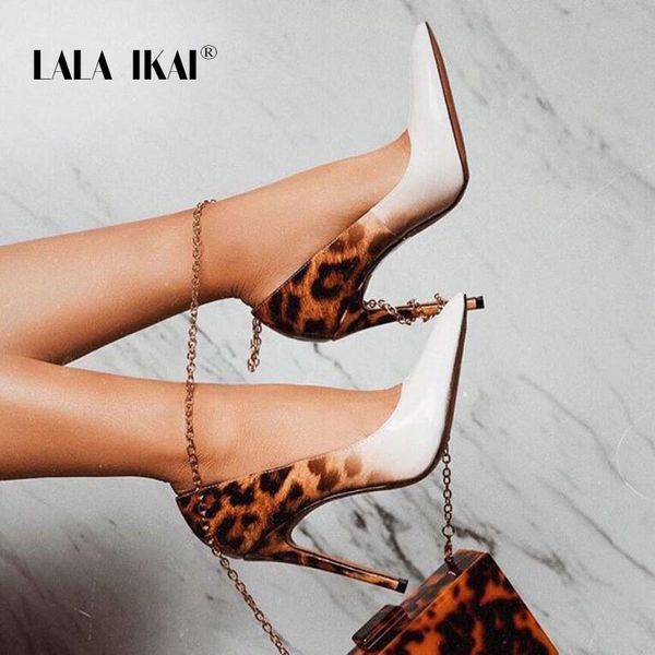 lala ikai women fashion pu leather pumps super high heels leopard wedding party shoes zapatos de mujer 900c3381-4, Black 
lala ikai women fashion pu leather pumps super high heels leopard wedding party shoes zapatos de mujer 900c3381-4, Black