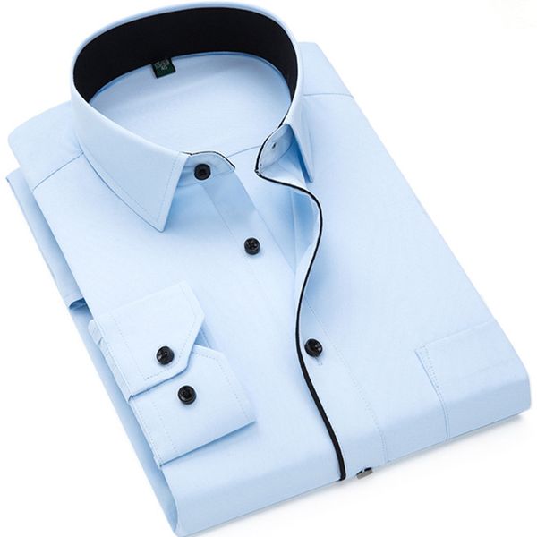 male large size 5xl 6xl 7xl 8xl men work shirts striped / twill men shirt long sleeve regular white shirt, White;black
male large size 5xl 6xl 7xl 8xl men work shirts striped / twill men shirt long sleeve regular white shirt, White;black