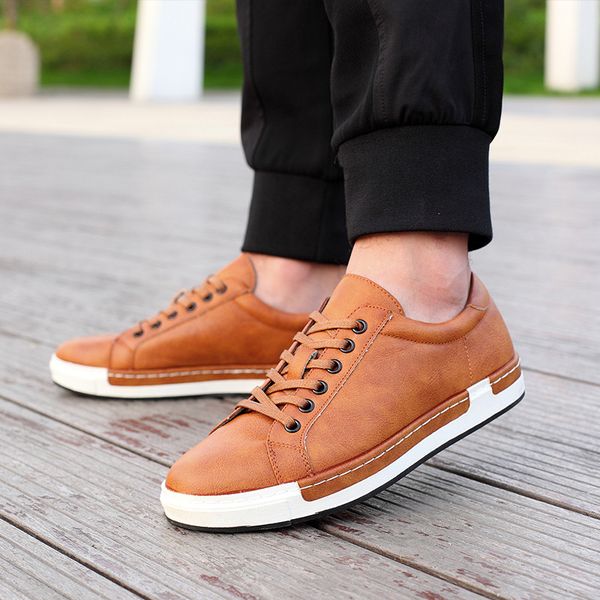casual hombre lace-up luxury shoes men shoes flat leather driving zapatillas trainers mans ricto, Black
casual hombre lace-up luxury shoes men shoes flat leather driving zapatillas trainers mans ricto, Black