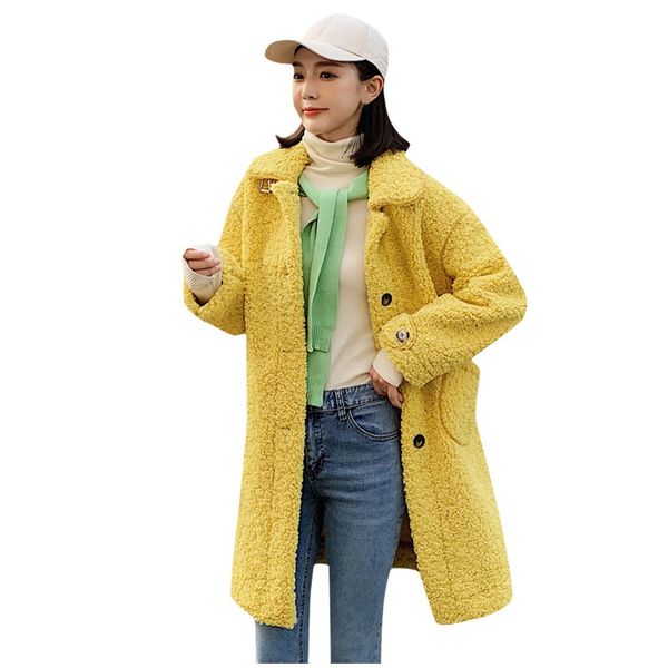 winter coat women wool coats jacket loose korean high collar solid color button pocket loose long coat clothes abrigos mujer, Black
winter coat women wool coats jacket loose korean high collar solid color button pocket loose long coat clothes abrigos mujer, Black