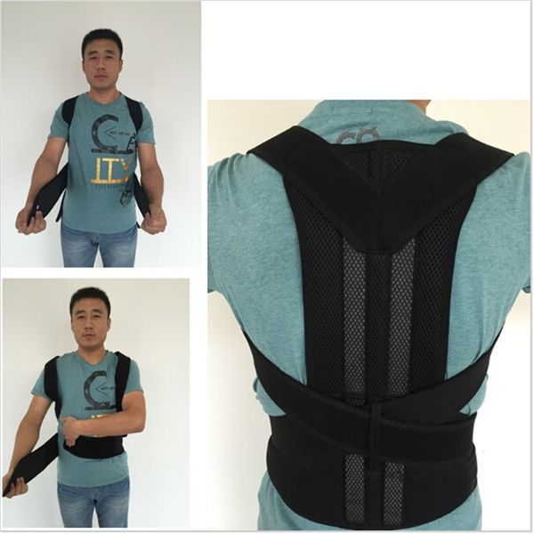 adjustable back posture corrector brace back posture correction belt shoulder support belt for women men black s-xxl, Black;blue
adjustable back posture corrector brace back posture correction belt shoulder support belt for women men black s-xxl, Black;blue