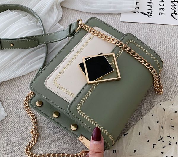 fiery chain pu leather crossbody bags for women small shoulder messenger bag special lock design female travel handbags
fiery chain pu leather crossbody bags for women small shoulder messenger bag special lock design female travel handbags