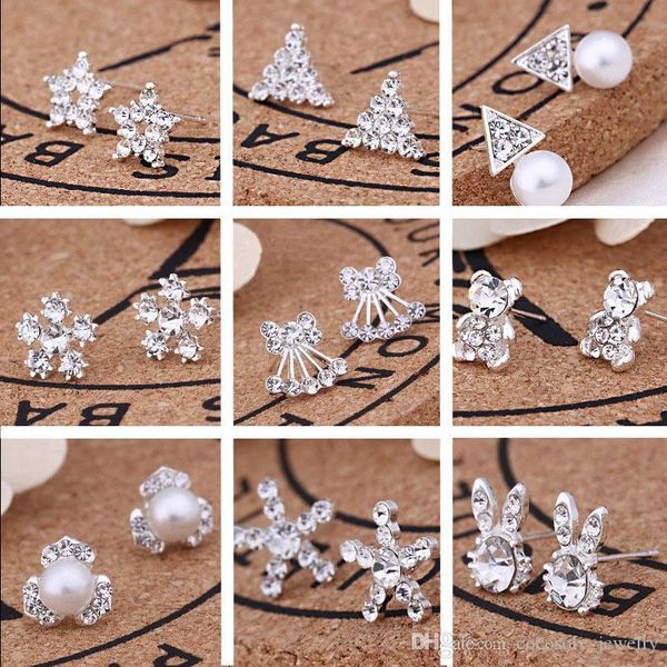 62pairs/lot, 45 styles korean creative fashion diamond earrings new pearl stud earrings selling accessories jewelry wholesale earrings, Silver
62pairs/lot, 45 styles korean creative fashion diamond earrings new pearl stud earrings selling accessories jewelry wholesale earrings, Silver