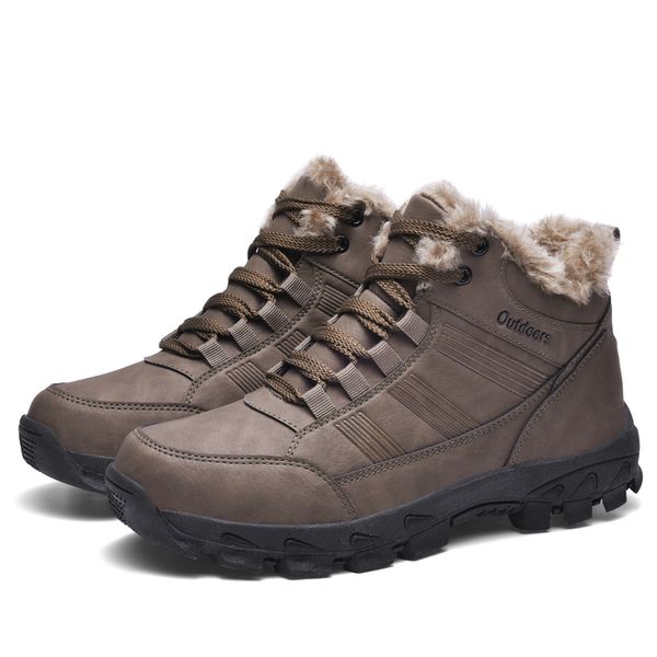new men winter walking shoes 2019 warm snow boots men winter boots work shoes footwear fashion rubber ankle size plus, Black
new men winter walking shoes 2019 warm snow boots men winter boots work shoes footwear fashion rubber ankle size plus, Black