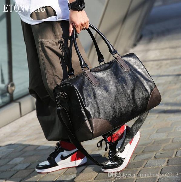 factory wholesale men handbag large leather travel bag multifunctional leisure travel fitness bag dry-wet separation short-distance business
factory wholesale men handbag large leather travel bag multifunctional leisure travel fitness bag dry-wet separation short-distance business