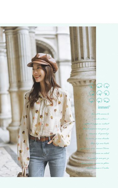 womens blouses shirts autum floral print fashion designer casual luxury long sleeve white yellow s~xl wholesale women clothes 1
womens blouses shirts autum floral print fashion designer casual luxury long sleeve white yellow s~xl wholesale women clothes 1