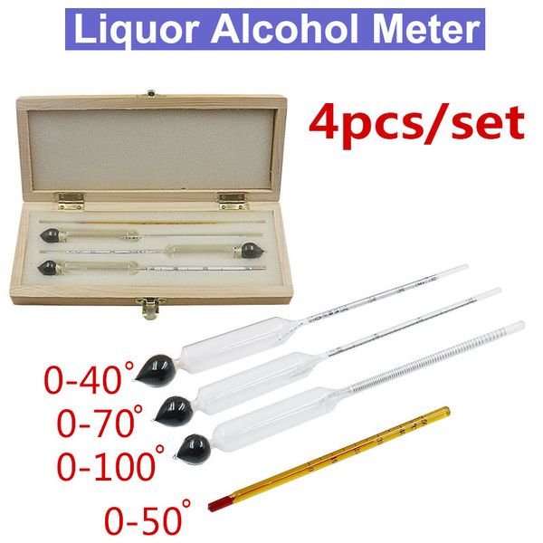 4pcs/lot alcohol measurement liquor meter concentration meters three combinations alcohol tester send conversion thermometer
4pcs/lot alcohol measurement liquor meter concentration meters three combinations alcohol tester send conversion thermometer