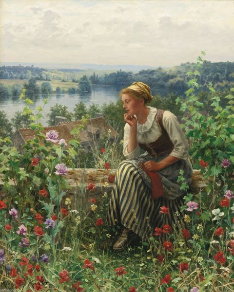 normandy girl - daniel ridgway knight home wall art decor handcrafts /hd print oil painting on canvas wall art canvas pictures 190906
normandy girl - daniel ridgway knight home wall art decor handcrafts /hd print oil painting on canvas wall art canvas pictures 190906