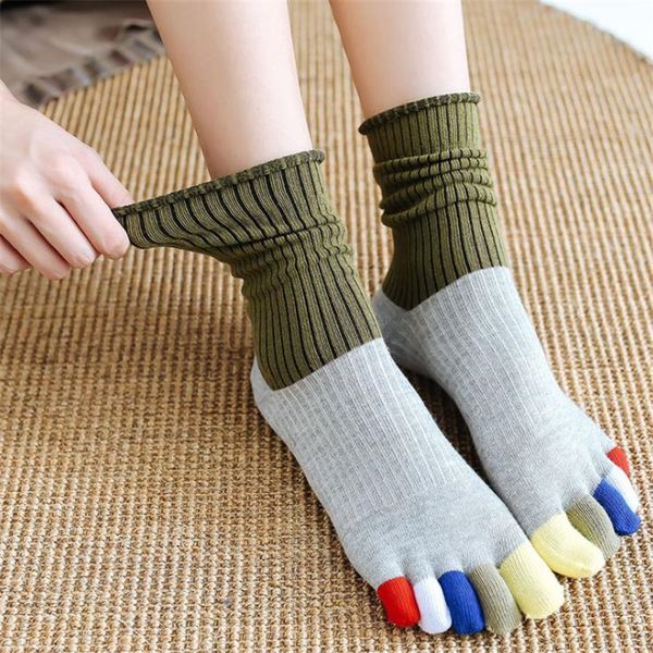 women designer socks japanese style colorful five fingers socks autumn and winter mid tube cotton stockings fashion women designer socks, Black;white
women designer socks japanese style colorful five fingers socks autumn and winter mid tube cotton stockings fashion women designer socks, Black;white