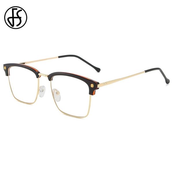 fs retro blue light blocking glasses for men women half frame clear lens computer glasses anti blue light optical spectacle, White;black
fs retro blue light blocking glasses for men women half frame clear lens computer glasses anti blue light optical spectacle, White;black