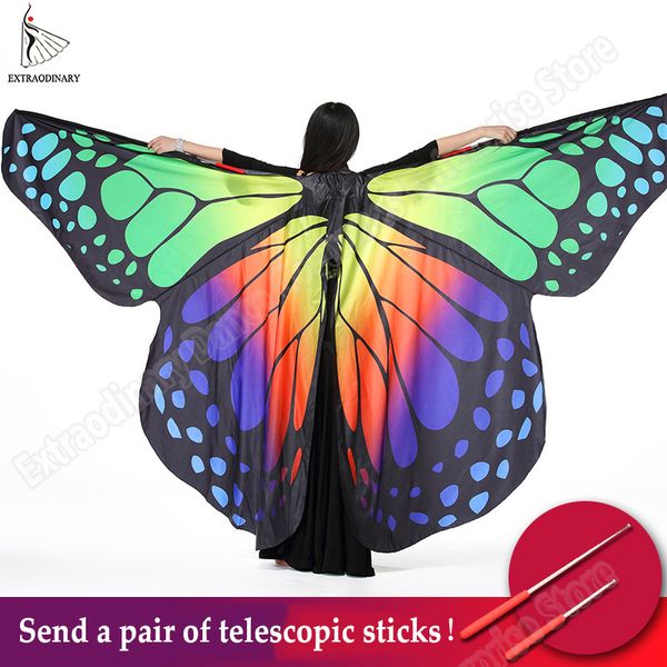 belly dancing prop colorful butterfly isis wings for belly dance with sticks, Black;red
belly dancing prop colorful butterfly isis wings for belly dance with sticks, Black;red