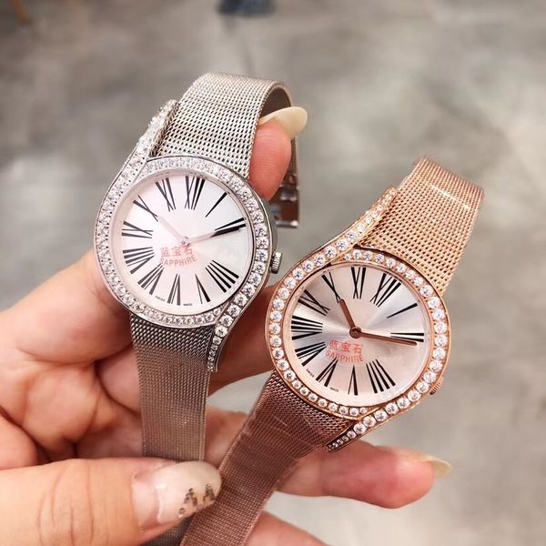 316l stainless steel magnet quartz wrist watch clock limelight women round watches luxury accessories, Slivery;brown
316l stainless steel magnet quartz wrist watch clock limelight women round watches luxury accessories, Slivery;brown