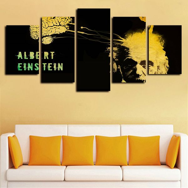 5 panels einstein saying painting modern artworks giclee canvas wall art for home decor abstract poster canvas print oil painting
5 panels einstein saying painting modern artworks giclee canvas wall art for home decor abstract poster canvas print oil painting