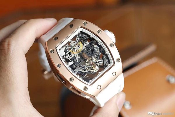 men's watch fashion sports 40mm transparent movement 904l automatic watch, 2019 new leather watchband mechanical watch, Slivery;brown
men's watch fashion sports 40mm transparent movement 904l automatic watch, 2019 new leather watchband mechanical watch, Slivery;brown