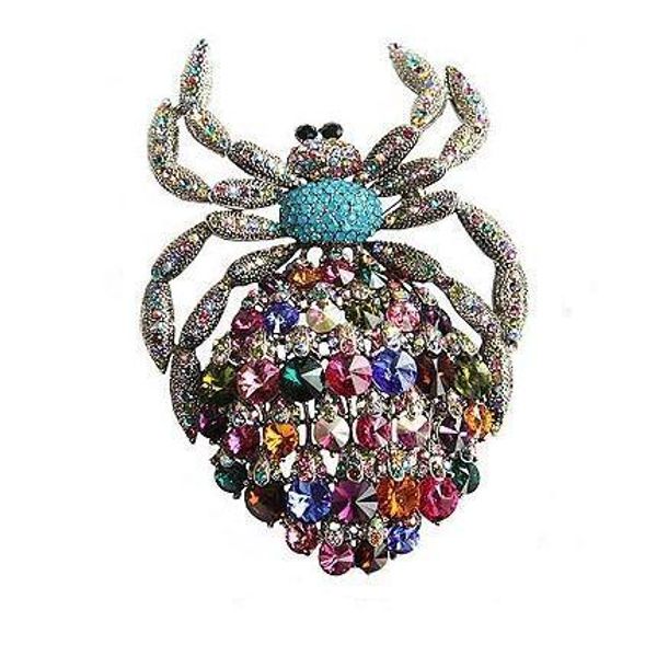 2017 new pattern baroque go show exaggeration black spider brooch night shop hollow out crystal spider brooch a911, Gray
2017 new pattern baroque go show exaggeration black spider brooch night shop hollow out crystal spider brooch a911, Gray