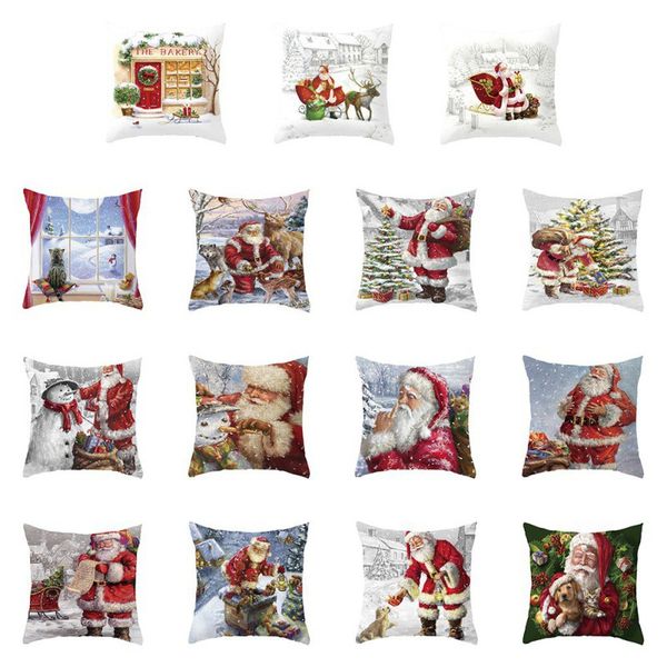 christmas pillow case deer snowman pattern pillowcases pillow cover cotton linen throw room 45x45cm
christmas pillow case deer snowman pattern pillowcases pillow cover cotton linen throw room 45x45cm