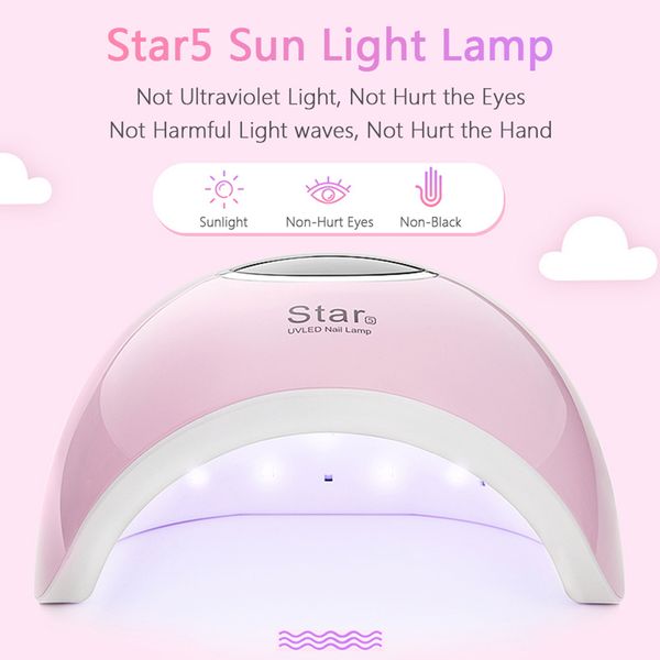 star5 48w uv led lamp nail dryer smart ptherapy machine fast curing auto sensing 33 leds 10/30/60/99s timer lcd display for all gels
star5 48w uv led lamp nail dryer smart ptherapy machine fast curing auto sensing 33 leds 10/30/60/99s timer lcd display for all gels