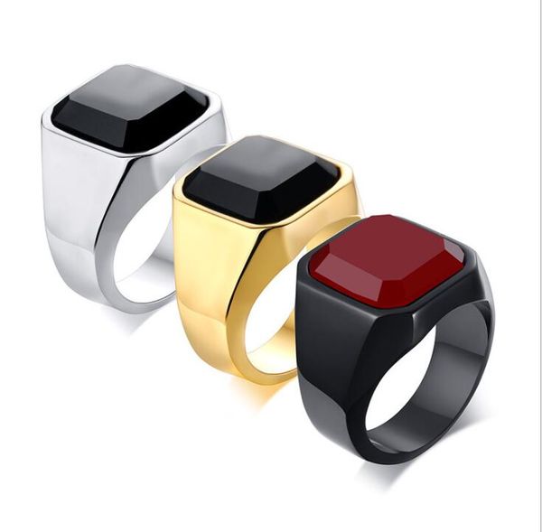 stainless steel black agate ring steel men's ring wholesale designer bling diamond jewelry for men ing, Silver
stainless steel black agate ring steel men's ring wholesale designer bling diamond jewelry for men ing, Silver