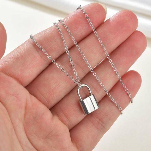 stainless steel silver color padlock pendant necklace leather rope chain necklace friendship gifts men women jewelry nomrc
stainless steel silver color padlock pendant necklace leather rope chain necklace friendship gifts men women jewelry nomrc