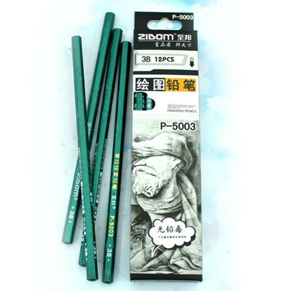 12pcs/lots 3b advanced drawing pencils green lead pencil for school student school office stationery supplies
12pcs/lots 3b advanced drawing pencils green lead pencil for school student school office stationery supplies